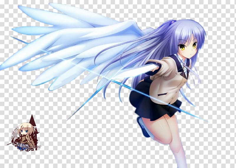 Angel Anime Rendering Manga, Angel Beats transparent background PNG clipart