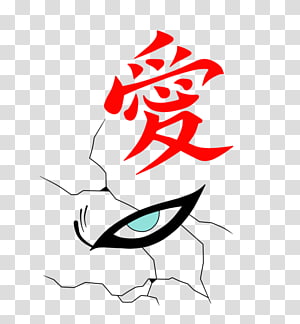 Gaara Naruto Tattoo Jinchūriki Drawing, naruto, white, leaf, vertebrate png