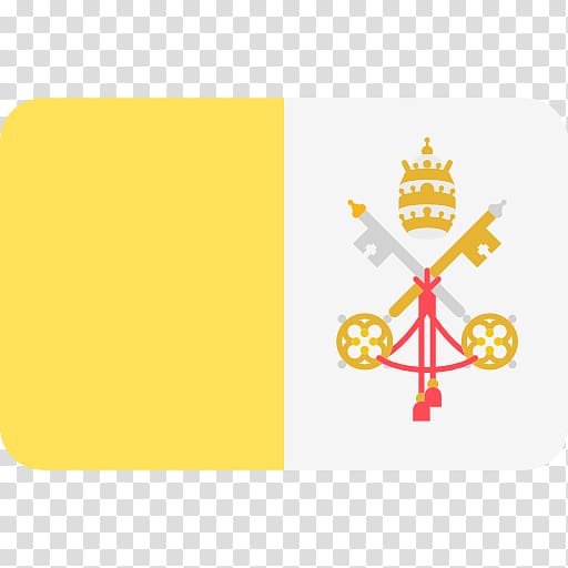 Flag of Vatican City National flag Vexillology, vatican symbol transparent background PNG clipart