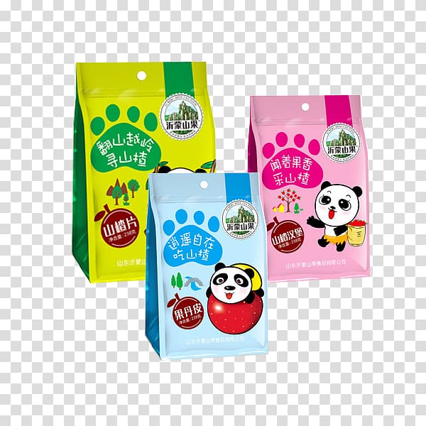 Giant panda Red panda Snack Cartoon, Panda cartoon snack bag transparent background PNG clipart