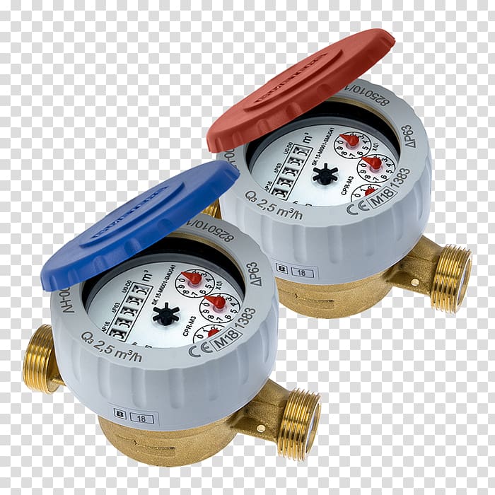 Water metering Counter Gauge Electricity meter, water transparent background PNG clipart