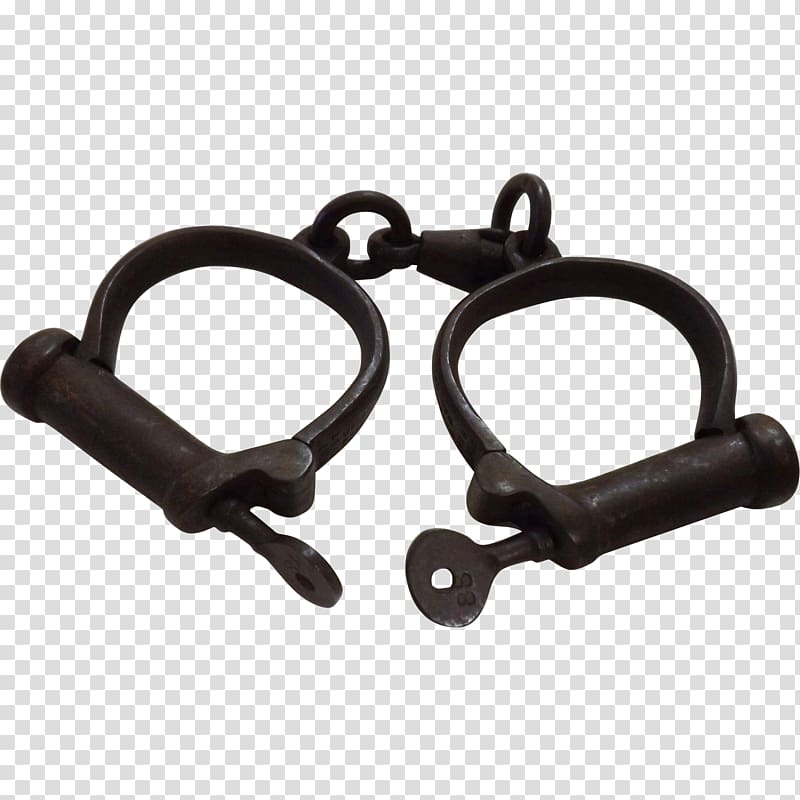 Victorian era Handcuffs Hiatt speedcuffs Police officer, handcuffs transparent background PNG clipart