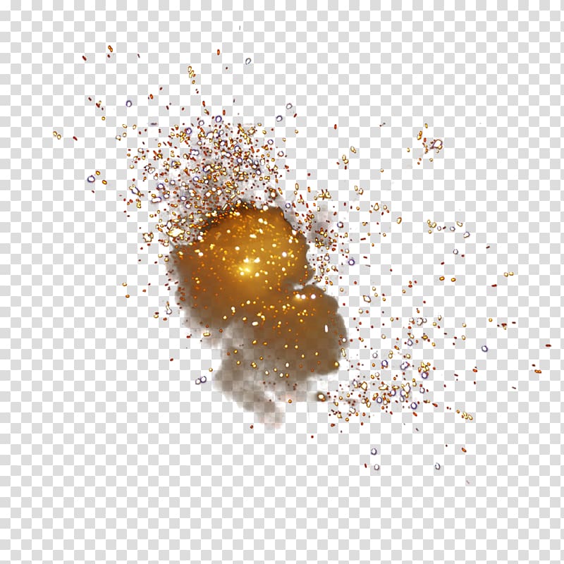 fireworks illustration, Powder particles explode light transparent background PNG clipart