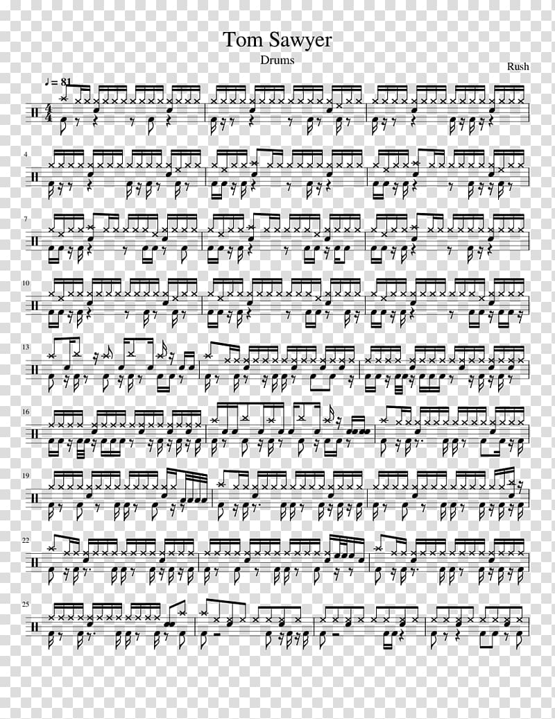 Bass clarinet Sheet Music Song, Drum set transparent background PNG clipart