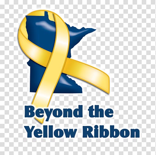 Golden Valley Yellow ribbon Logo, ribbon transparent background PNG clipart