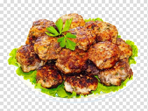 Thai cuisine Meatball Vegetarian cuisine Frikadeller バンコク スマイル 愛宕グリーンヒルズ店, котлеты transparent background PNG clipart