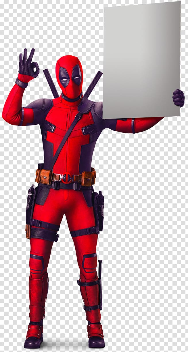 Deadpool holding white board , Deadpool Drawing X-Men Marvel Comics, deadpool transparent background PNG clipart