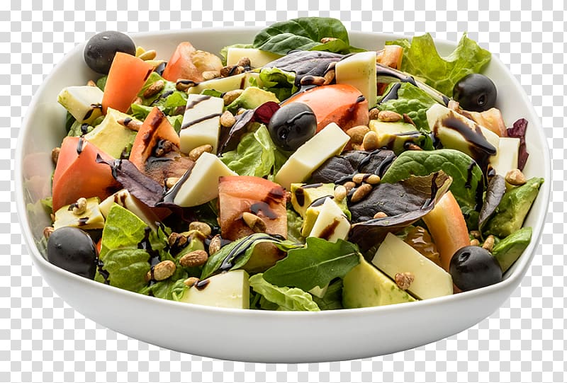 Greek salad Israeli salad Spinach salad Fattoush Vegetarian cuisine, salad transparent background PNG clipart