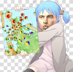 Paper Anime Mangaka, Anime transparent background PNG clipart thumbnail