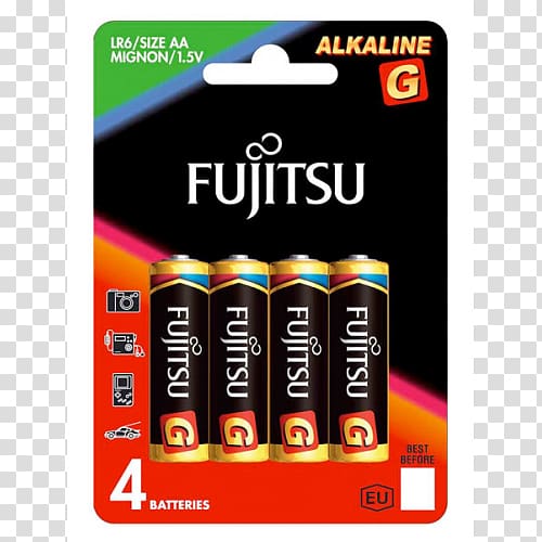 Electric battery Alkaline battery AA battery Fujifilm Fujitsu, half price transparent background PNG clipart