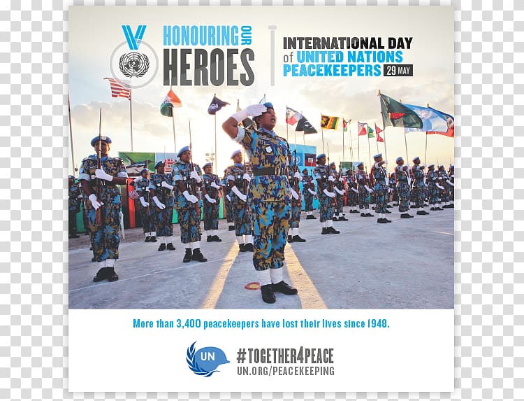 Infantry Poster, Day Of Un Peacekeepers transparent background PNG clipart