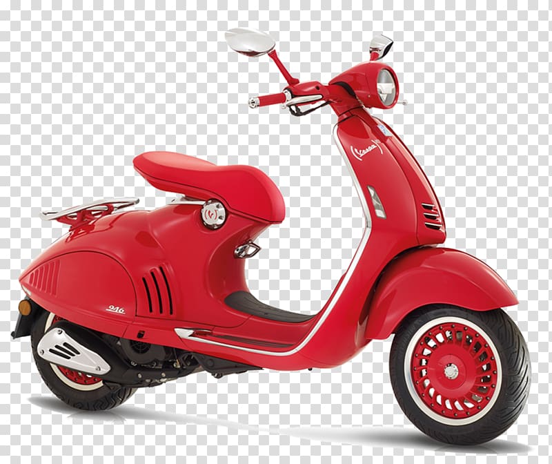 Scootering Piaggio Vespa 946, Vespa 946 transparent background PNG clipart