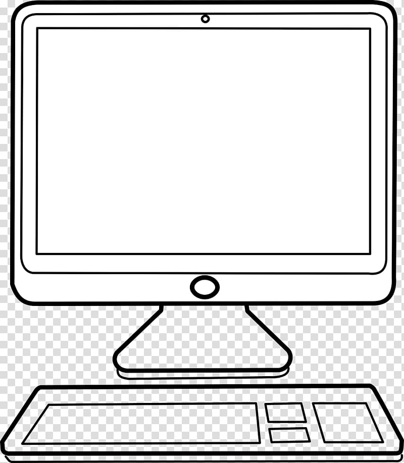 Desktop computer Computer monitor , Screen Keyboard transparent background PNG clipart