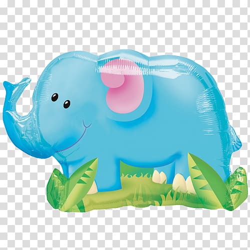 Balloon Birthday Party Elephantidae Greeting & Note Cards, balloon transparent background PNG clipart