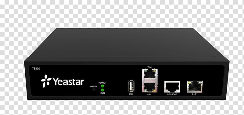 VoIP gateway Business telephone system Primary Rate Interface Yeastar NeoGate TE100 E-carrier, others transparent background PNG clipart