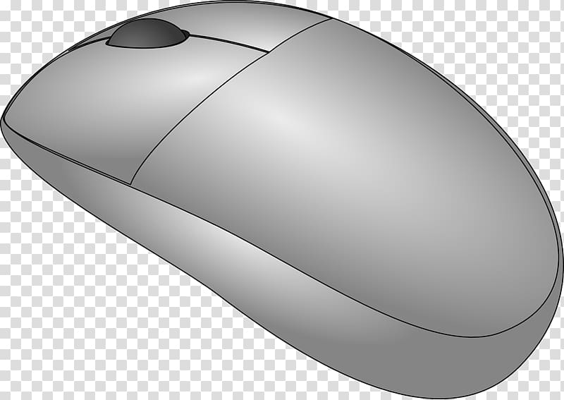Computer mouse Cocktail Black and white , wireless mouse transparent background PNG clipart