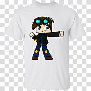 T Shirt Hoodie Dantdm Trayaurus And The Enchanted Crystal Minecraft T Shirt Transparent Background Png Clipart Hiclipart - dantdm roblox shirt free