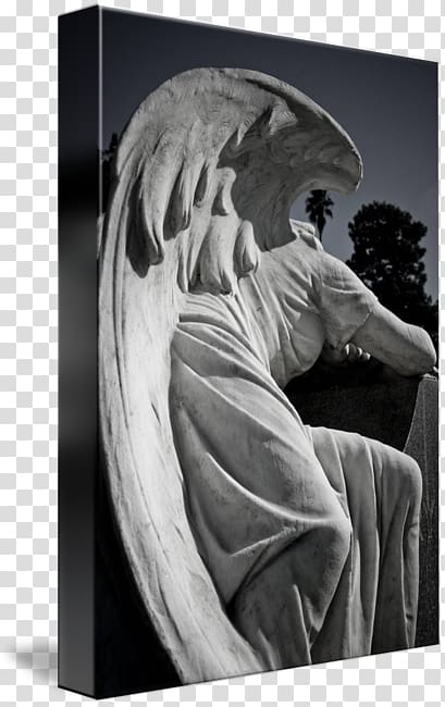 Statue Art Sculpture Relief kind, weeping angel transparent background PNG clipart