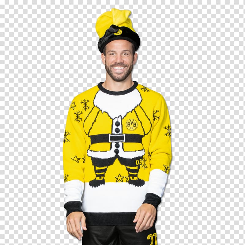 Gonzalo Castro Borussia Dortmund Christmas jumper FC Bayern Munich FC Schalke 04, Bvb transparent background PNG clipart