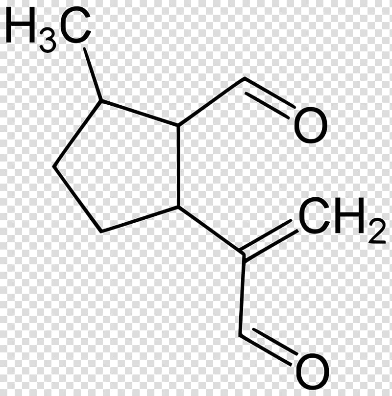 Chemical formula Deimatic behaviour Molecule Structural formula Chemical compound, Dolichodial transparent background PNG clipart