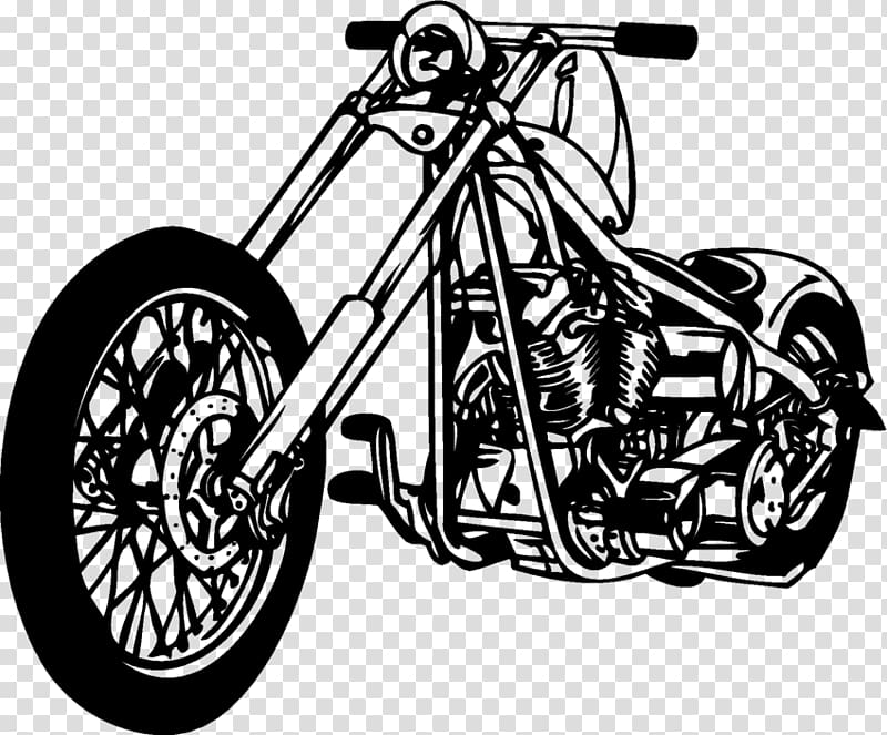 Bicycle Wheels Chopper Car Motorcycle, car transparent background PNG clipart