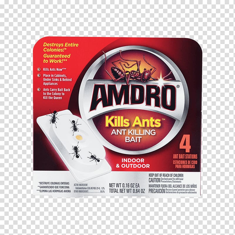 Fire ant Amdro Bait Hydramethylnon, insect transparent background PNG clipart