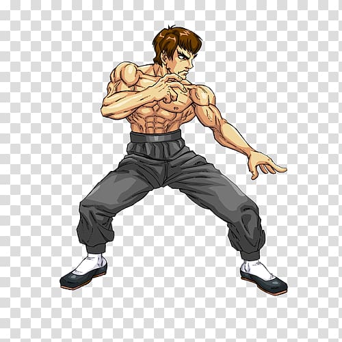 Super Street Fighter II Street Fighter Alpha Street Fighter V Fei Long Capcom Fighting All-Stars, Bruce Lee character material transparent background PNG clipart