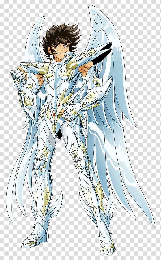 Pegasus Seiya Athena Leo Aiolia Saint Seiya: Knights of the Zodiac Sagittarius Aiolos, cloth transparent background PNG clipart