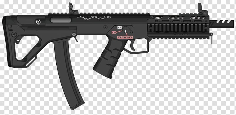 Assault rifle Weapon Heckler & Koch MP5 Firearm, military weapon transparent background PNG clipart