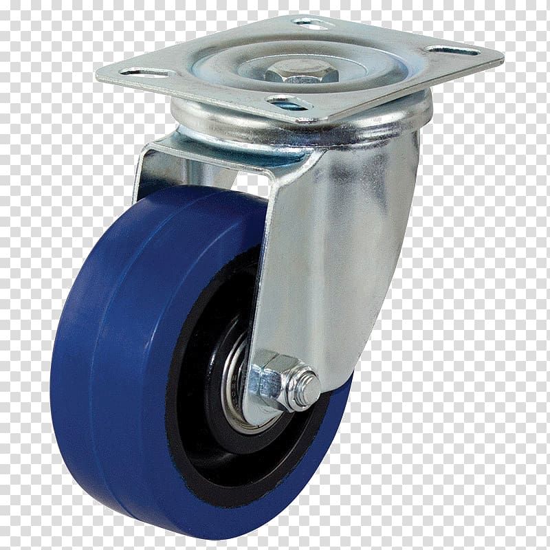 Tire Wheel Caster Natural rubber Material handling, castor transparent background PNG clipart
