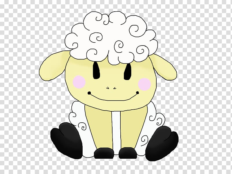 Drawing Chibi Mammal Sheep, Baby chibi transparent background PNG clipart