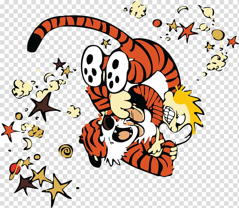 It\'s a Magical World: A Calvin and Hobbes Collection Comics, calvin and hobbes transparent background PNG clipart