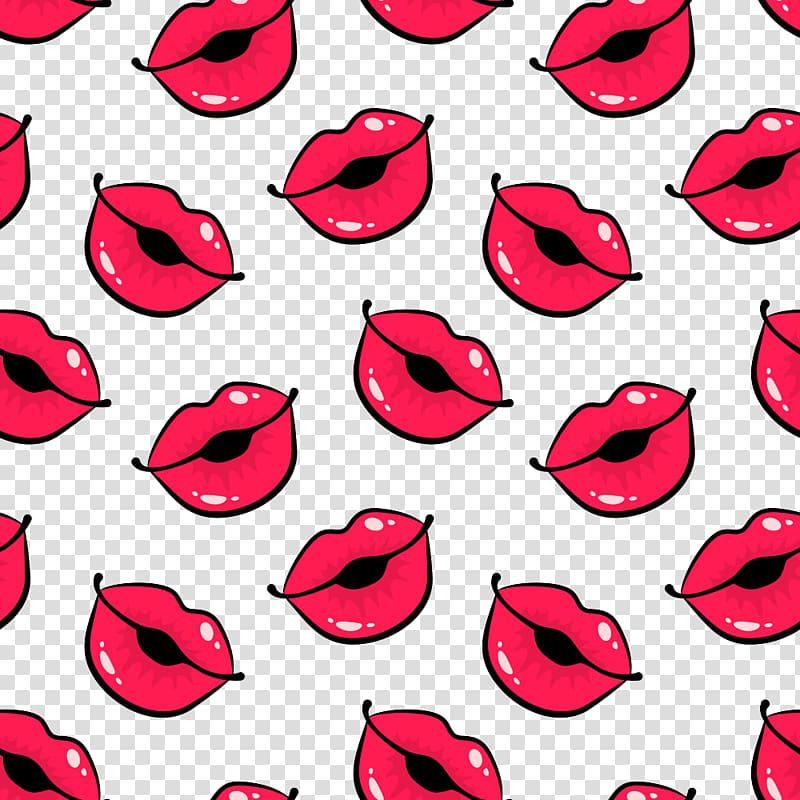 Red Lip, background red lips transparent background PNG clipart
