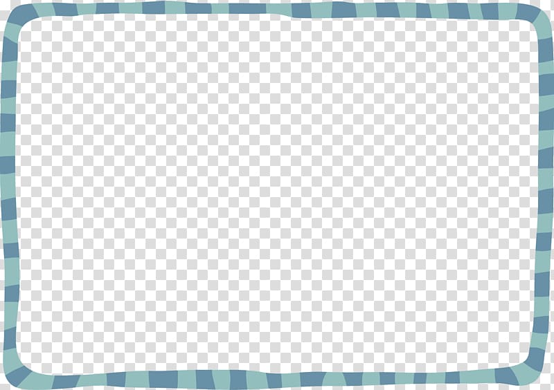 Blue Computer file, Blue border transparent background PNG clipart