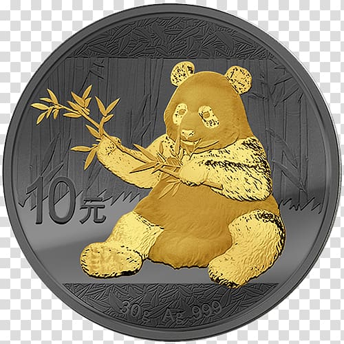 Chinese Silver Panda Silver coin Australian Silver Kookaburra Bullion coin, silver transparent background PNG clipart