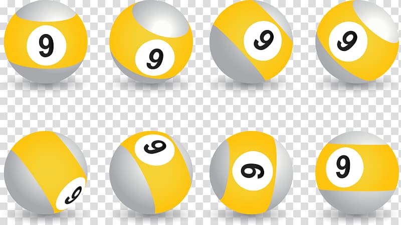 Ball Lottery Icon, Billiard ball, sphere, gradient transparent background PNG clipart