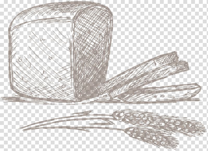 Rye bread Bakery Drawing, baking tool transparent background PNG clipart