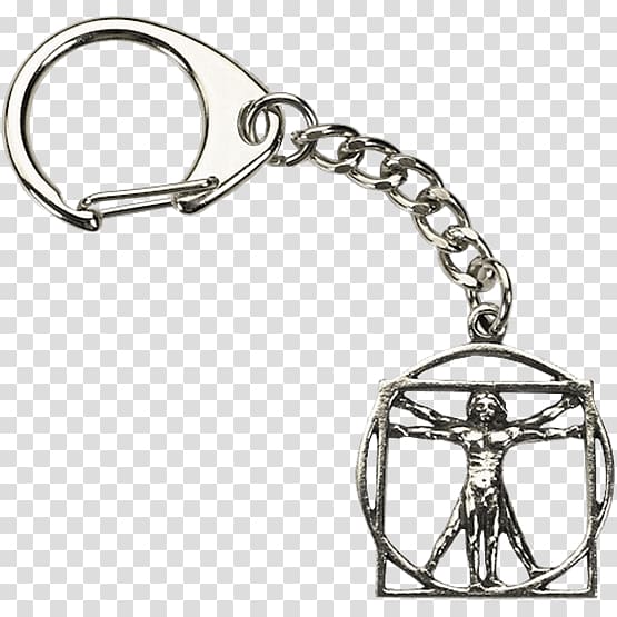 Vitruvian Man Key Chains Drawing Art Human body, hand-painted crow transparent background PNG clipart