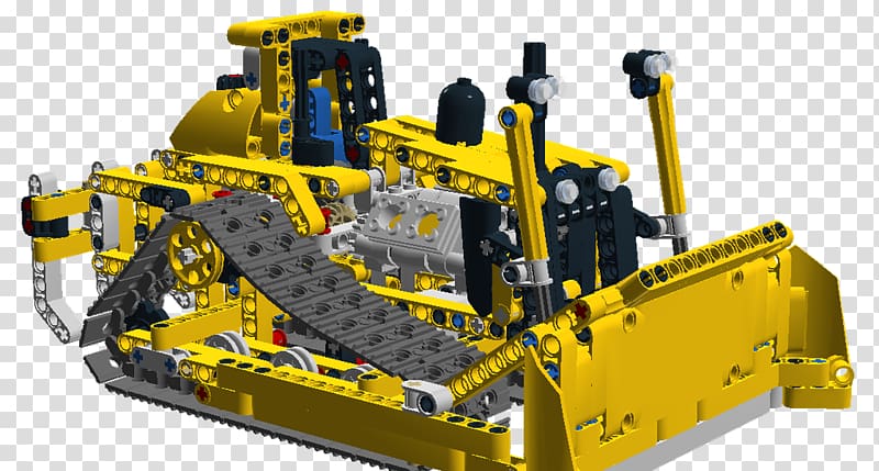 Lego Mindstorms EV3 Bulldozer Lego Mindstorms NXT Lego Technic, bulldozer transparent background PNG clipart