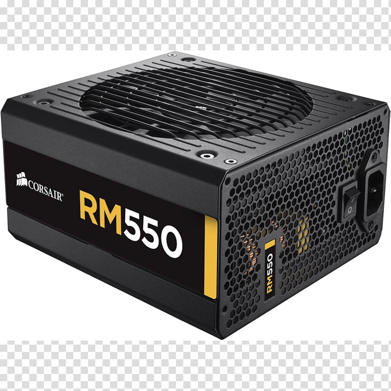 Power supply unit 80 Plus Corsair Components Power Converters Corsair HX850i, alimentation transparent background PNG clipart