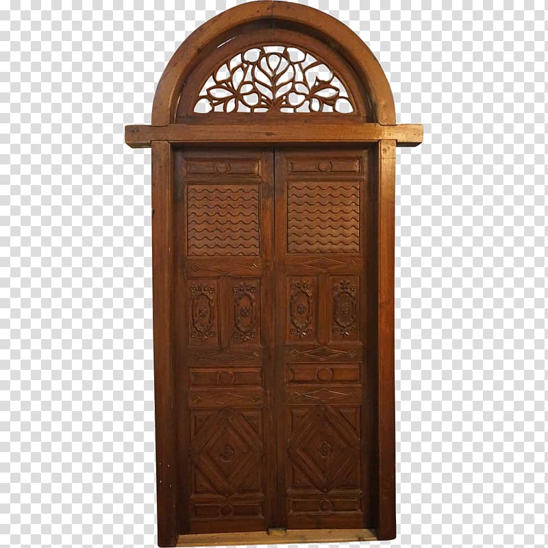 Wood stain Door, door transparent background PNG clipart