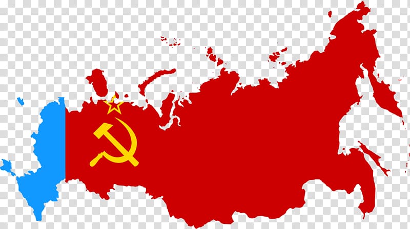 Russian Soviet Federative Socialist Republic Republics of the Soviet Union Flag of the Soviet Union, Russia transparent background PNG clipart