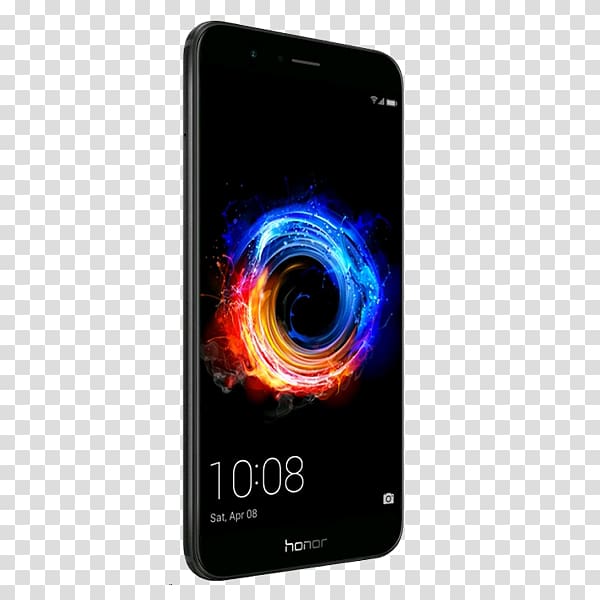 Huawei Honor 8 Pro Smartphone (Unlocked, 6GB RAM, 64GB, Blue) Dual SIM Subscriber identity module, conclution transparent background PNG clipart
