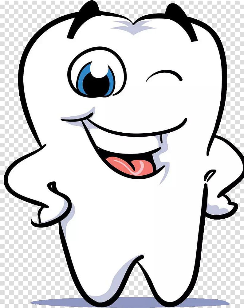 Human tooth Smile Dentistry , Cute cartoon teeth transparent background PNG clipart