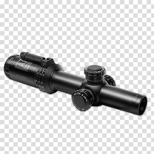 Telescopic sight Optics AR-15 style rifle Reticle Bushnell Corporation, others transparent background PNG clipart