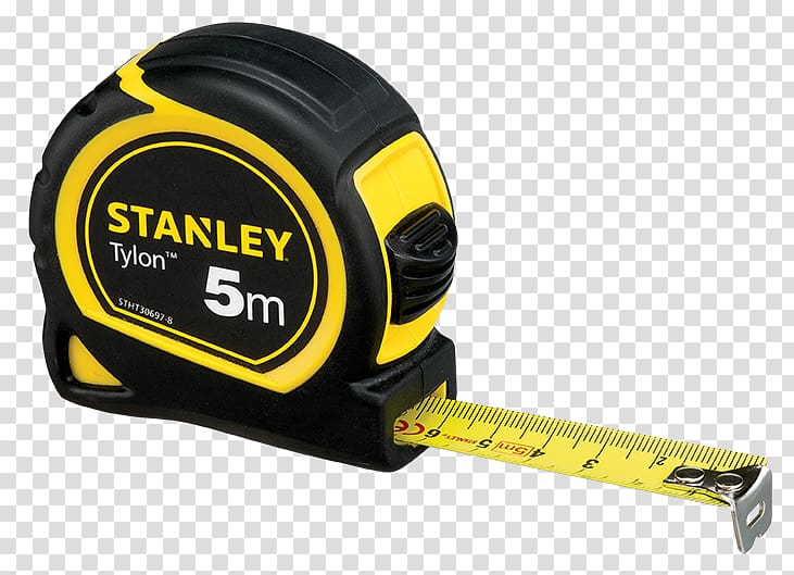 Stanley Hand Tools Tape Measures Measurement, others transparent background PNG clipart