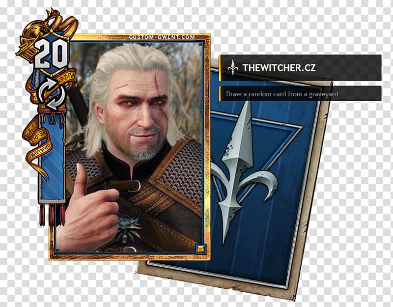 Gwent: The Witcher Card Game Geralt of Rivia The Witcher 3: Wild Hunt – Blood and Wine Soulcalibur VI, gwent card art transparent background PNG clipart