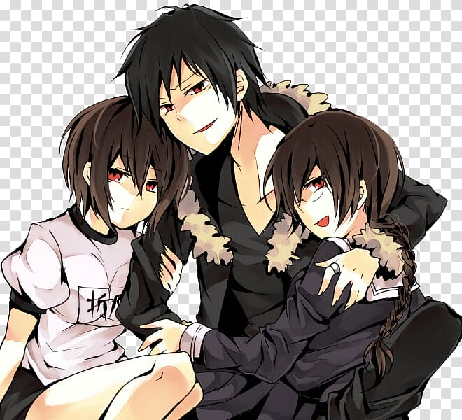 Durarara!! Anime Fan art Sibling, brothers and sisters transparent background PNG clipart