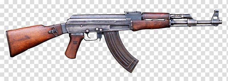 AK 47 transparent background PNG clipart