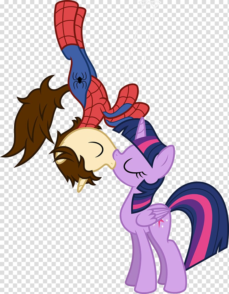 Pony Twilight Sparkle Spider-Man Venom , Psylocke transparent background PNG clipart